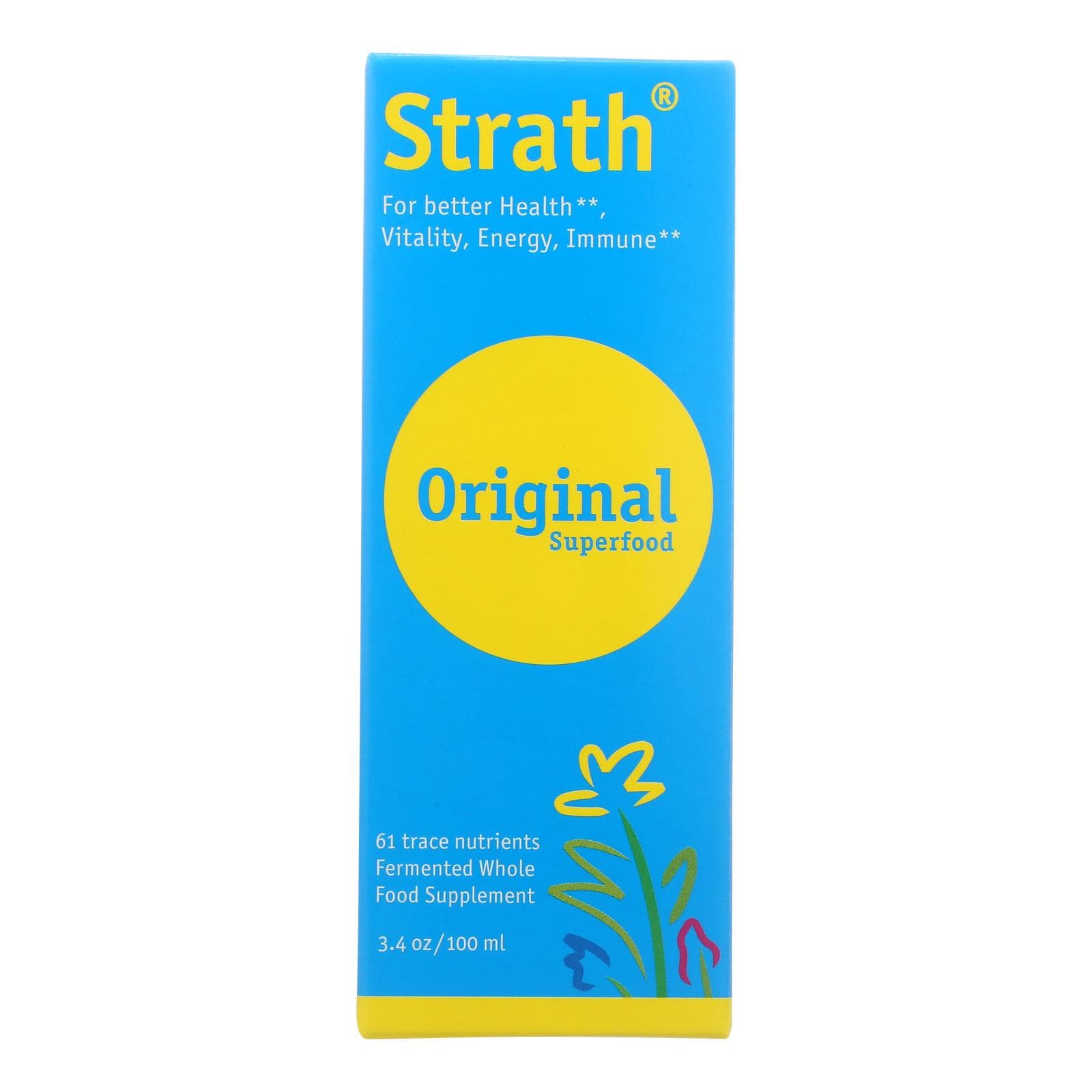 Bio-strath Whole Food Supplement - Stress And Fatigue Formula - 3.4 Oz