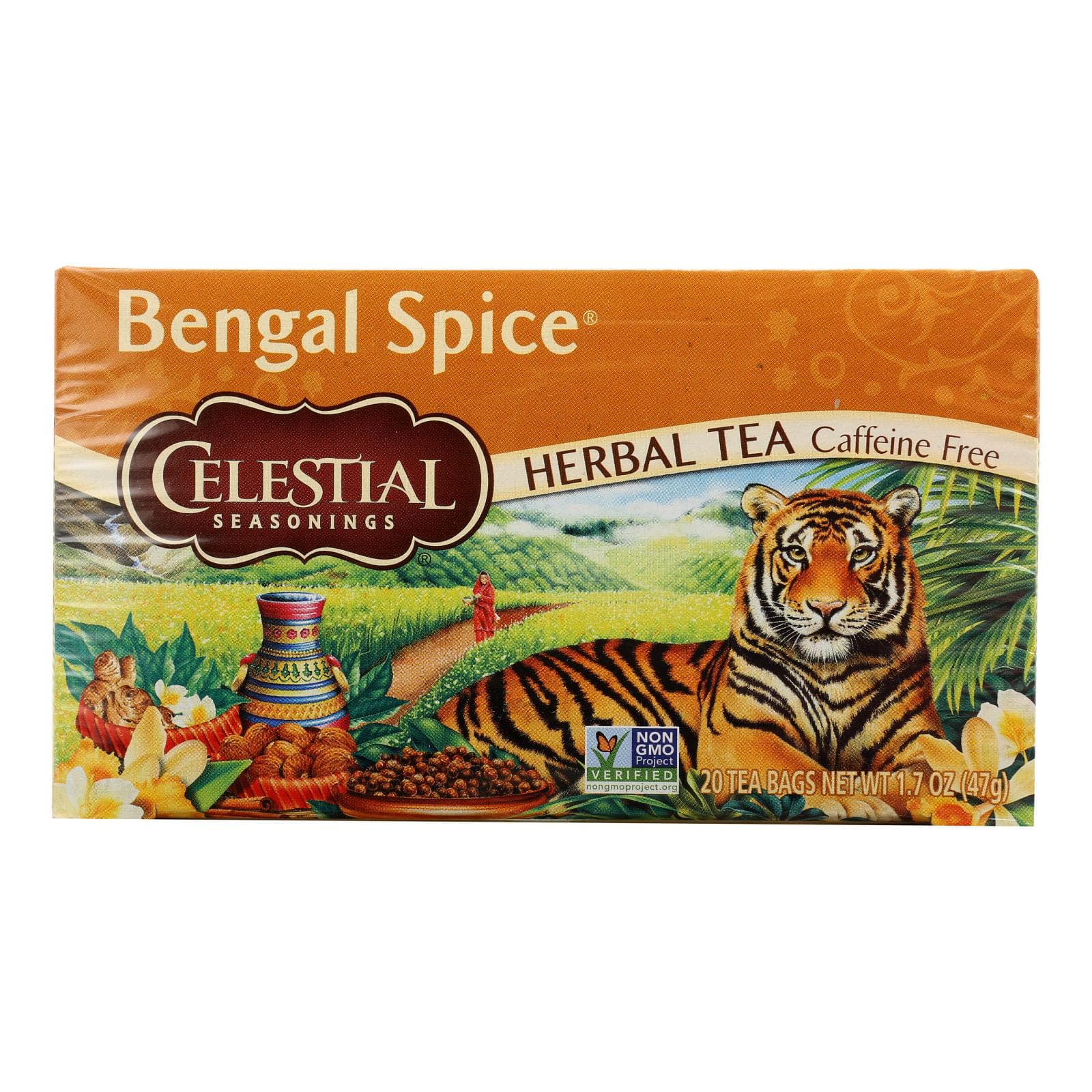 Celestial Seasonings Herbal Tea - Bengal Spice - Caffeine Free - 20 Bags