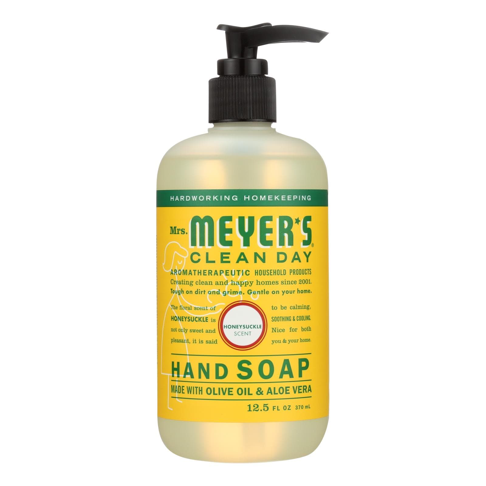 Mrs. Meyer's Clean Day - Liquid Hand Soap - Honeysuckle - 12.5 Oz