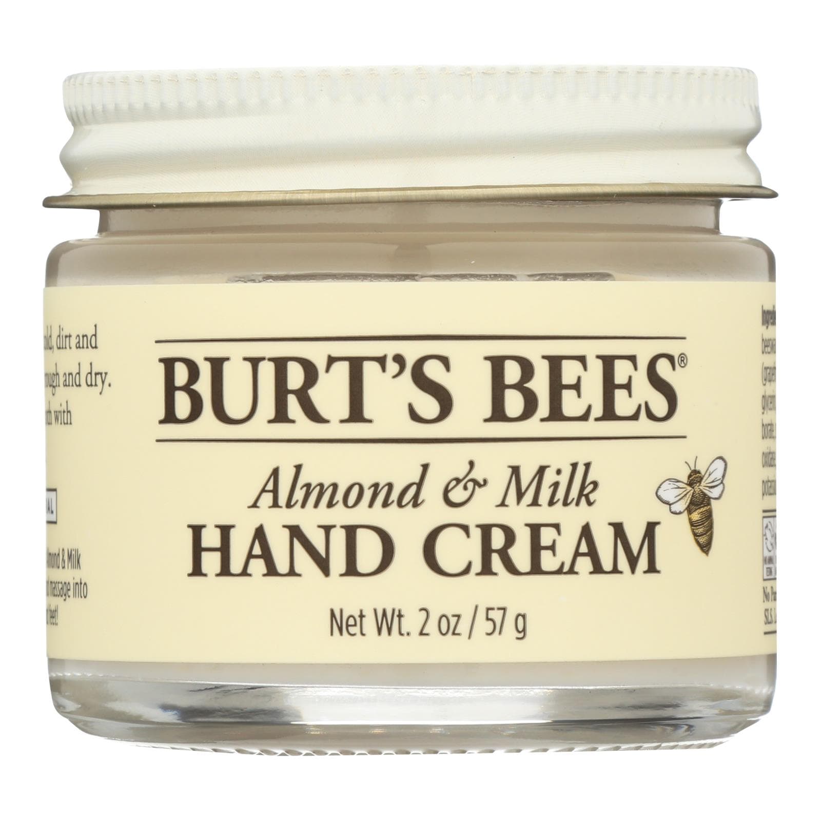 Burts Bees - Hand Cream - Almond & Milk - 2 Oz
