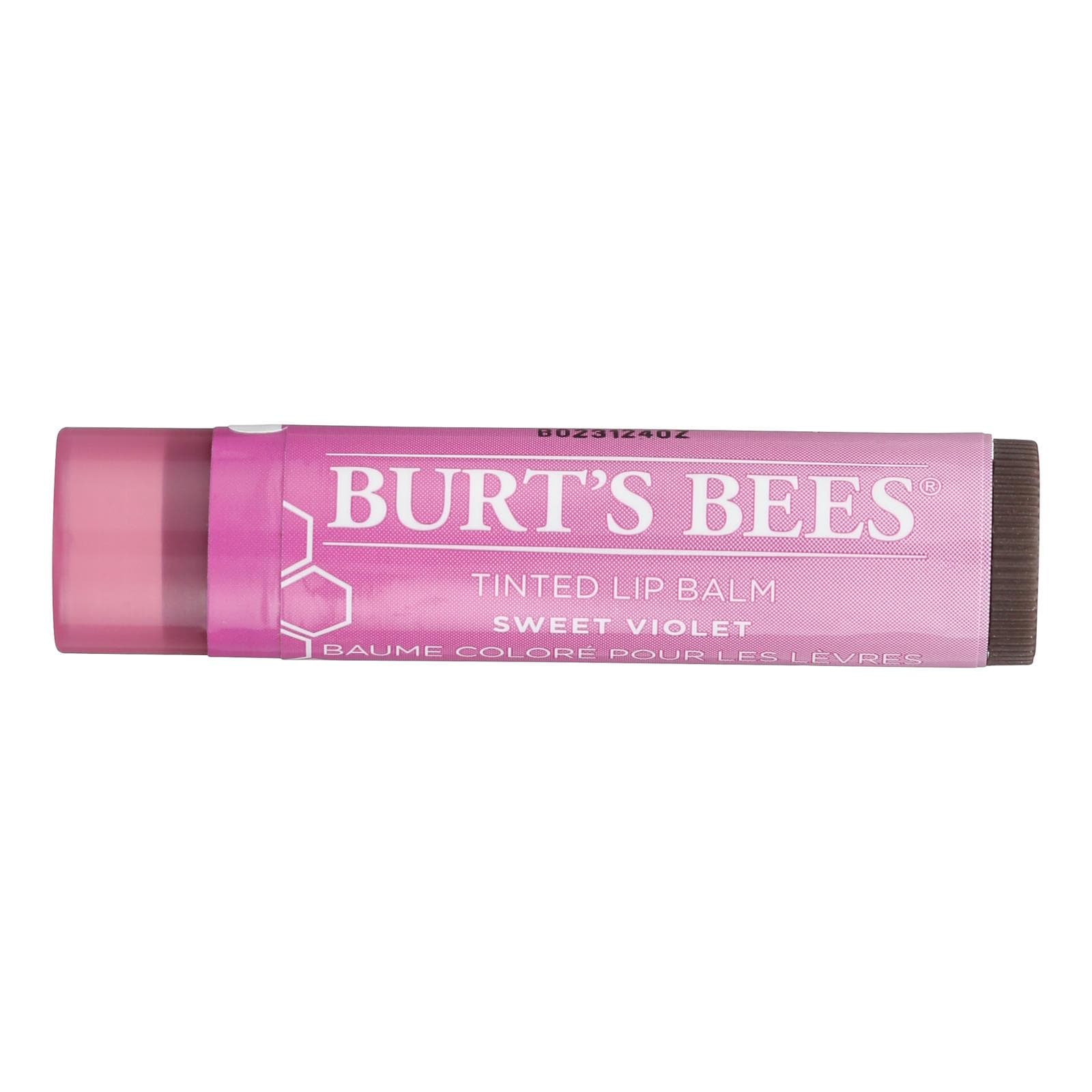 Burts Bees - Lip Balm - Tint - Sweet Violet - Case Of 2 - .15 Oz
