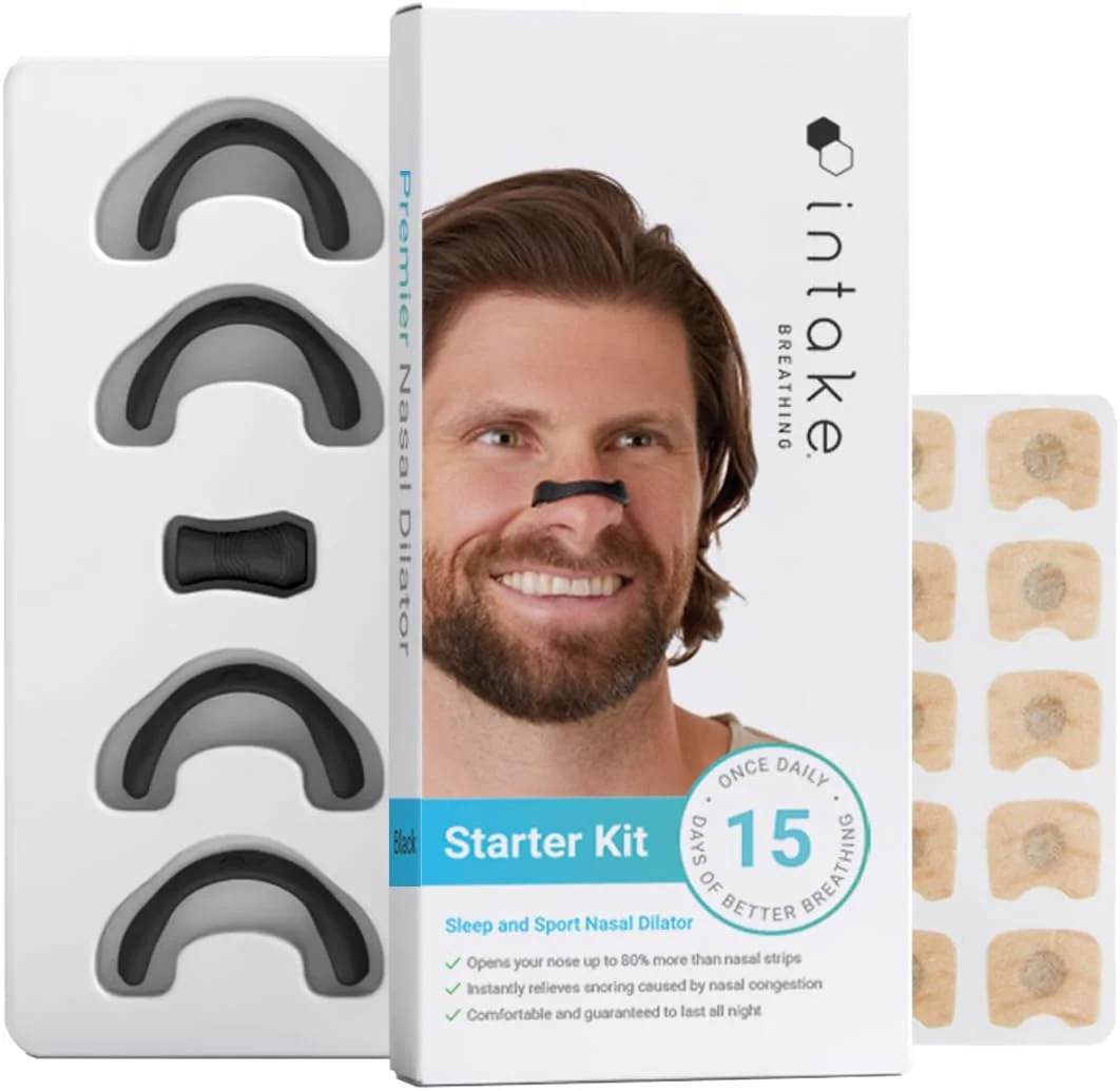 Intake Breathing Magnetic Nasal Strip- Sleep & Sports