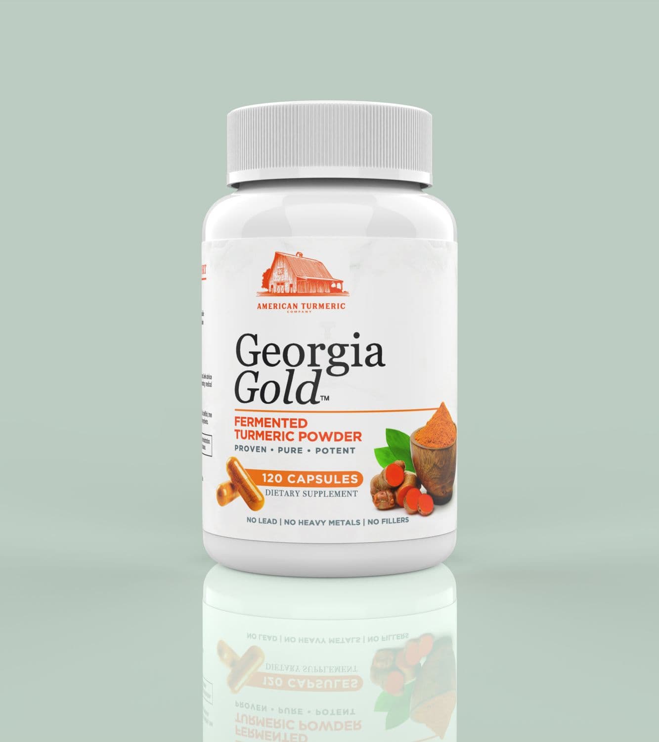 Fermented Turmeric Powder Capsules - 120 capsules