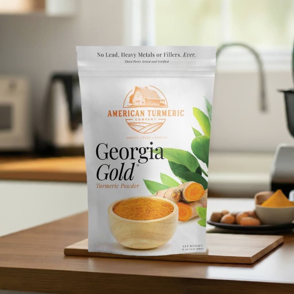 American Turmeric Powder - Lead-Free - Lab Results Available - 1/2 pound - Clean Grown-No Pesticides-Non-GMO