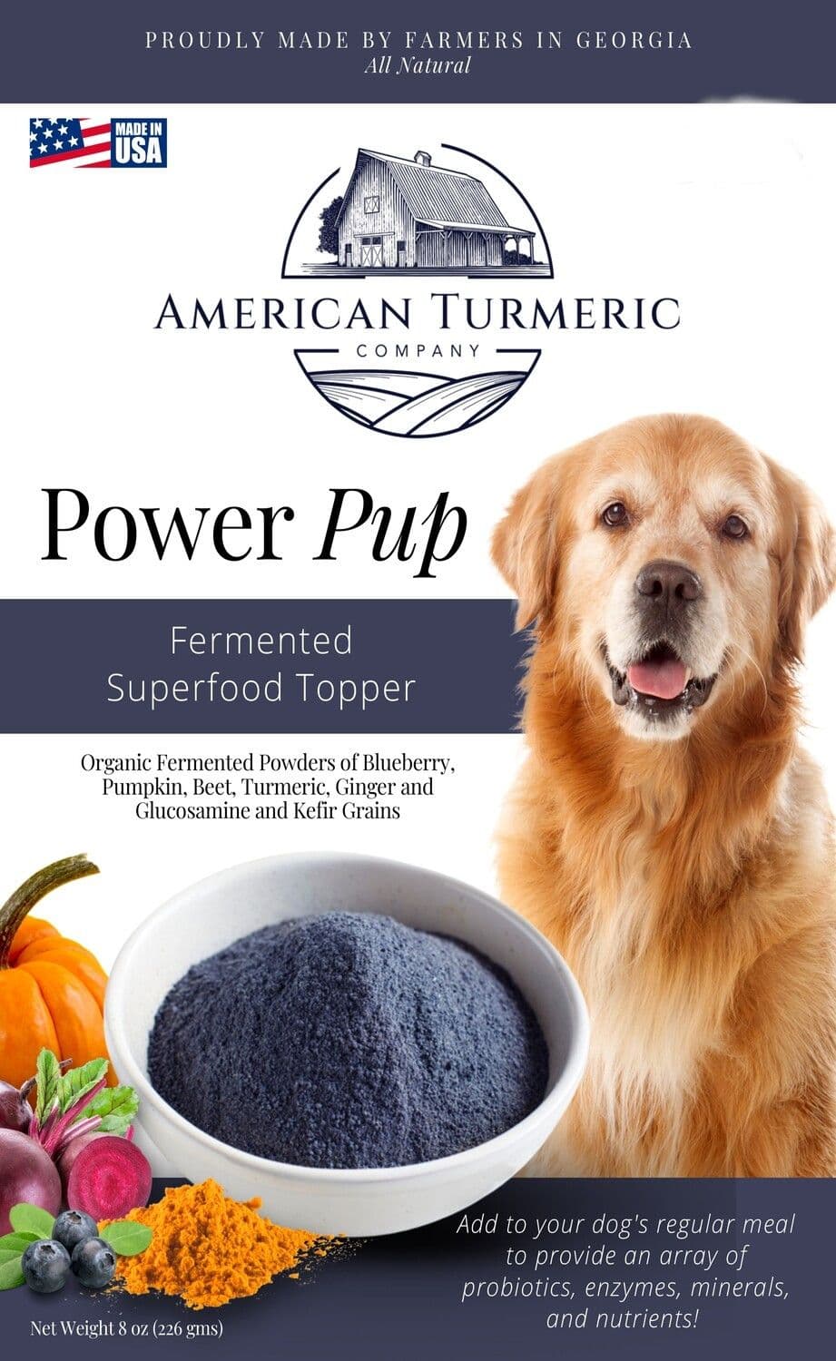 POWER PUP ORGANIC FERMENTED SUPERFOOD TOPPER
