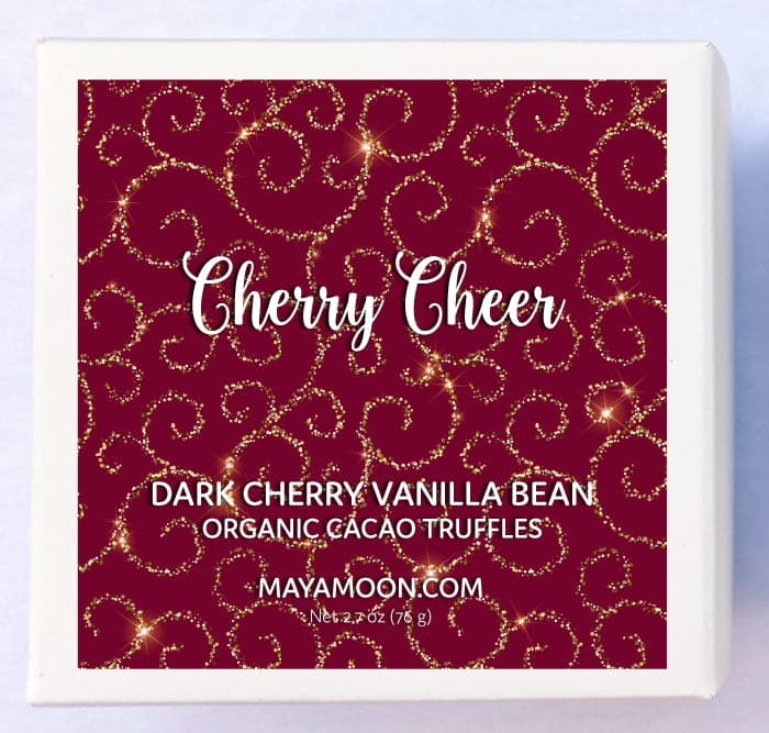 Cherry Vanilla Bean Truffles