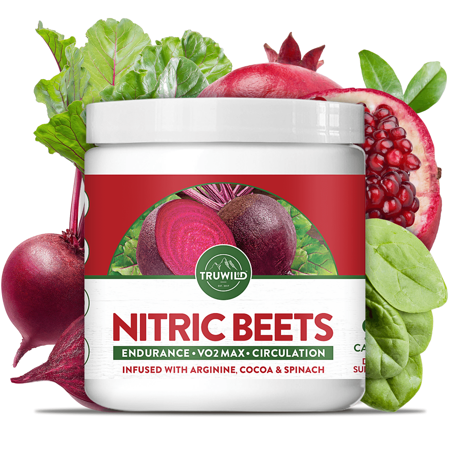 Beets Nitric Oxide Activating Pre Workout (90 Capsules)