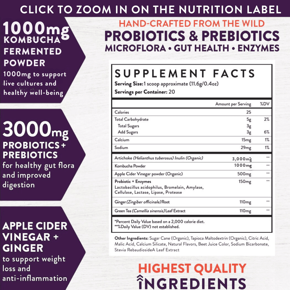 Kombucha Powder - Gut Health